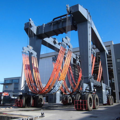 Mobiler Portalkran - MBH 800 - CIMOLAI TECHNOLOGY - für Schiffsentladung / Teleskop