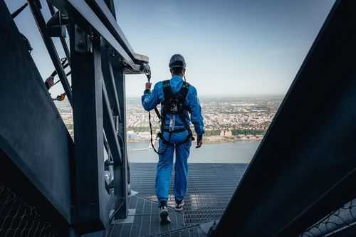 Gebäude für gewerbliche Nutzung - CITY CLIMB &ndash; THE EDGE - CIMOLAI TECHNOLOGY - Stahlrahmen / umweltfreundlich / Leichtbauweise