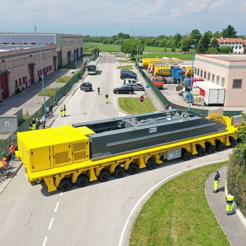 Selbstfahrender Wagen / für schwere Lasten - FBT 300 - CIMOLAI TECHNOLOGY - modular / für Baustelle / Plattform