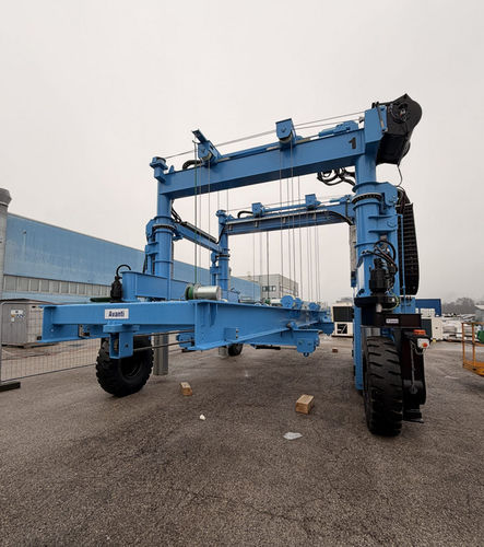 Portalhubwagen für Container - MST 28 - CIMOLAI TECHNOLOGY - für Containerumschlag / für Schifffahrtsanwendungen / elektrisch