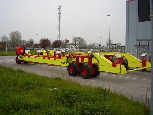 Selbstfahrender Wagen / 6-Achsen - MBT 60 - 4 - CIMOLAI TECHNOLOGY - für Boot