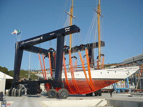 Travel Lift / für Schwerlasten - MBH 820 - 14 - CIMOLAI TECHNOLOGY