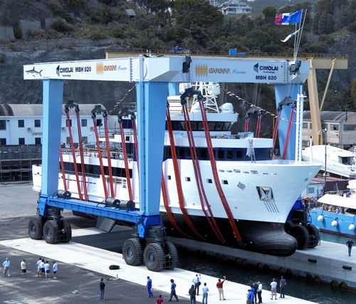 Travel Lift / für Schwerlasten - MBH 820 - 17 - CIMOLAI TECHNOLOGY