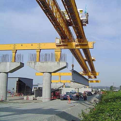 Montage-Brückenkran - BLG 100 / SPAN 45 m - 1 - CIMOLAI TECHNOLOGY