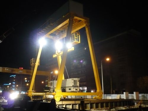 Schienenmontierter Portalkran - RGC 52 - 8 - CIMOLAI TECHNOLOGY - für Tunnelbau