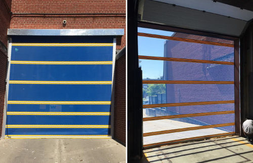 Rolltor - Wilcox Door Service Inc - Schiebe / Industrie / für Laderampe