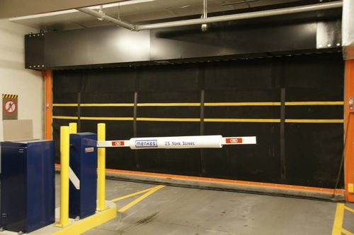 Rolltor - Wilcox Door Service Inc - Gummi / für Außenbereich / Schnelllauf
