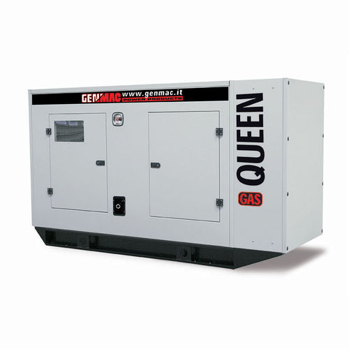 LPG-Stromaggregat - QUEEN-GAS GU50GS-LPG - GENMAC SRL - dreiphasig / stationär / 60 Hz