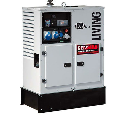 Diesel-Stromaggregat - LIVING RGU7KS-EPA - GENMAC SRL - einphasig / stationär / 60 Hz