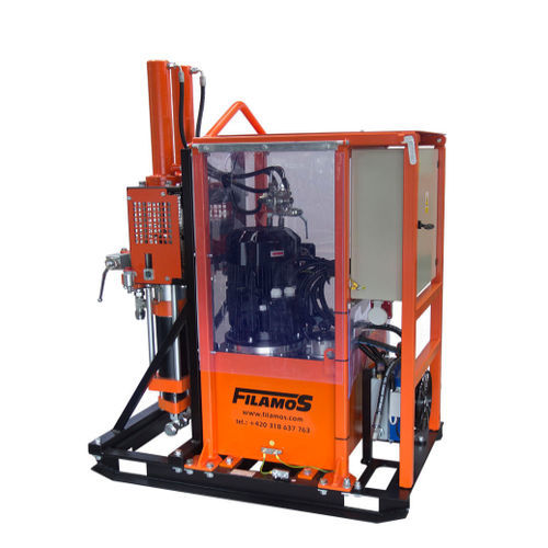 Pumpe für Zement - IC 120  - Filamos - hydraulisch gesteuert / stationär / Industrie