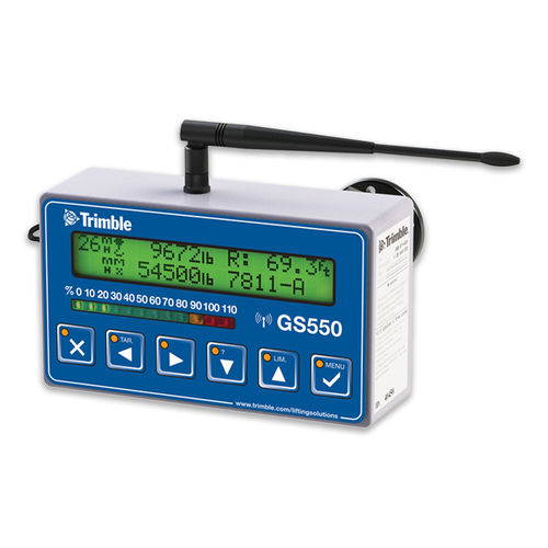 LCD-Monitor - GS550  - Trimble Navigation - Construction Division - digital / für Baustellen / 6"