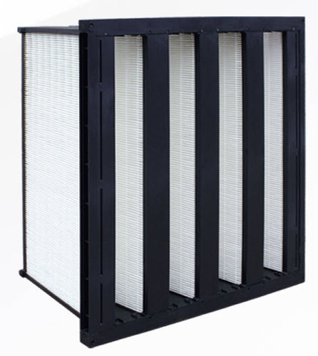 Luftfilter - MV-HT series - Mikropor - Paneel / V-förmig / Hochtemperatur