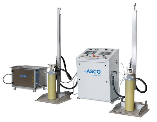 Automatisches Füllsystem - LH900AR - ASCO CARBON DIOXIDE - Multicontainer / Flaschen / per Gewicht
