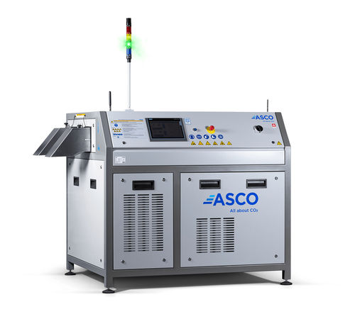 Trockeneis-Pelletierer / Hochdichtes Granulat - P55 - ASCO CARBON DIOXIDE - mit Touchscreen