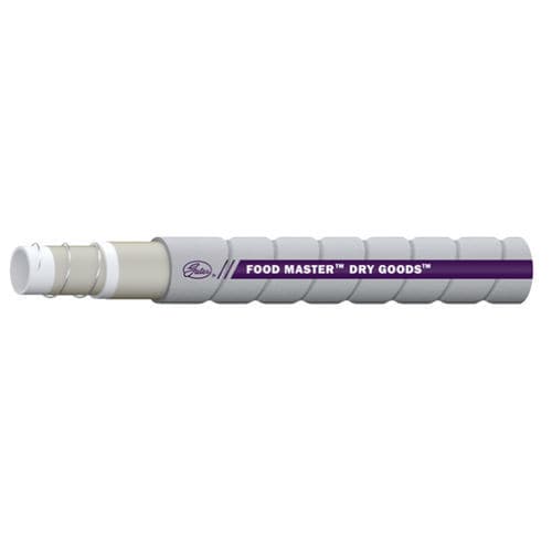 Schlauch für Lebensmittel - Food Master&trade; SD - Gates - für trockenes Schüttgut / Edelstahl / für pneumatische Förderung