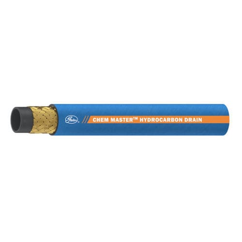 Schlauch für Kohlenwasserstoffe - Chem Master&trade; - Gates - Gummi / Hochtemperatur / Verdrängung
