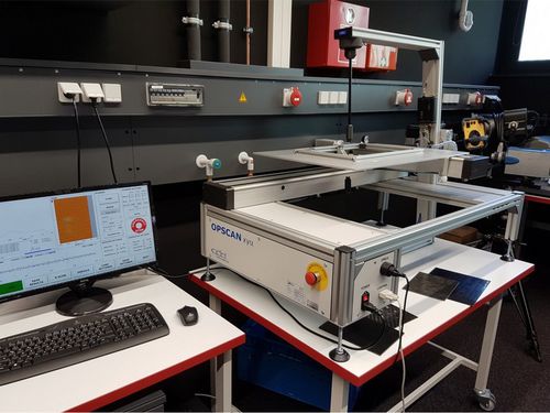 Scanner-System / XYZ - opScanner - PBP Optel sp. z o.o. - Mess / für Inspektion / Ultraschall