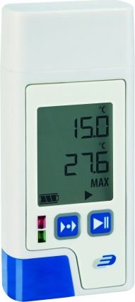 Temperatur-Datenlogger - TempPDF-L - Tecnosoft - USB / mit LCD-Display / für medizinische Anwendung
