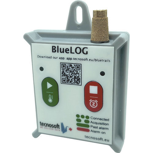 Datenlogger / Feuchtigkeit und Temperatur - BlueLOG RH - Tecnosoft - Bluetooth / ohne Display / für Lebensmittelanwendungen