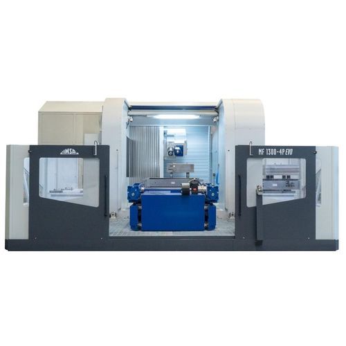 Bohr- und Fräsmaschine / CNC - MF1300/4P EVO - IMSA srl - Säulen / Portaltyp / 5-Achs