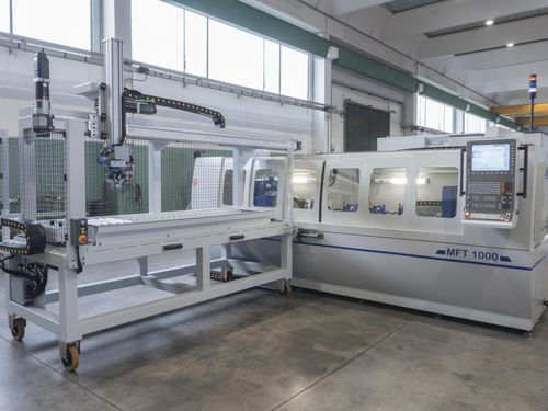 CNC-Tieflochbohrmaschine - MFT series  - IMSA srl - horizontal / Tiefloch