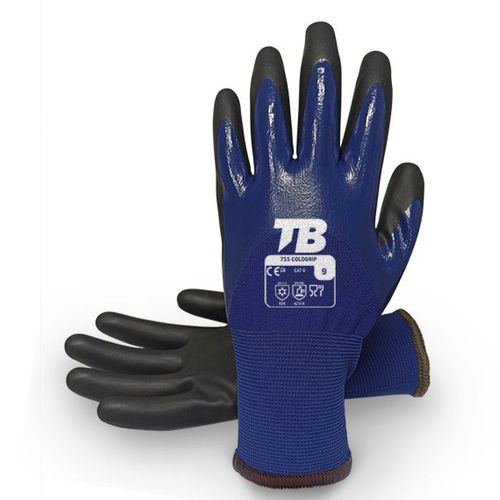 Handschuh für Materialumschlag - 755 COLDGRIP - tomas bodero s.a. - für die Lebensmittelindustrie / Wärmeschutz / Polyester