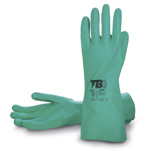 Arbeitshandschuh - 9009LG - tomas bodero s.a. - für die Lebensmittelindustrie / chemikalienbeständig / Nitrilkautschuk