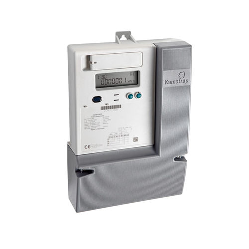 Einphasiger elektrischer Energiezähler - OMNIPOWER  - Kamstrup Instumenation - wandmontiert / mit LCD-Display