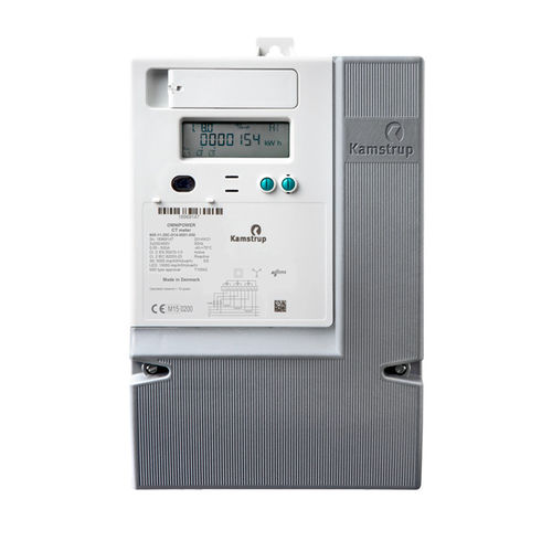 Drehstromzähler - OMNIPOWER - Kamstrup Instumenation - wandmontiert / mit LCD-Display