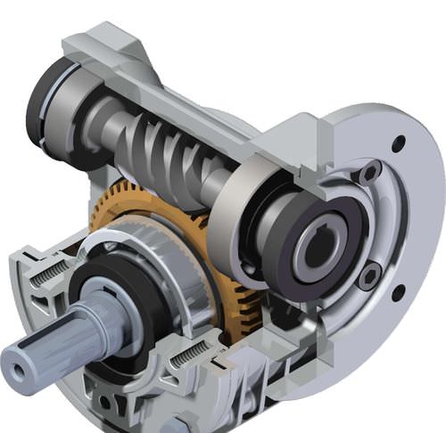 Schneckengetriebe - 030 ÷ 110 - HYDROMEC - rechtwinklig / Präzision / mit hoher Drehzahl