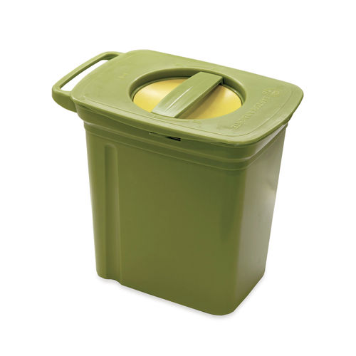 Polypropylen-Abfallbehälter - UrbaOIL - SARTORI AMBIENTE S.R.L. - für Altöl / mit Deckel / gesichert