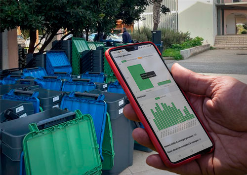Mobile App / Überwachung - ArcoSTART - SARTORI AMBIENTE S.R.L. - Management / Reporting / für Abfallwirtschaft