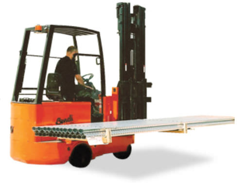 Elektrischer Gabelstapler - Bendi - für enge Gänge / für Materialumschlag / multidirektional