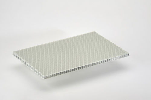Wabenkern-Sandwichplatte - ALUSTEP® 300 LIGHT - Cel Components S.r.l. - Glasfaser-Oberfläche / wandmontiert / für Innenausbau