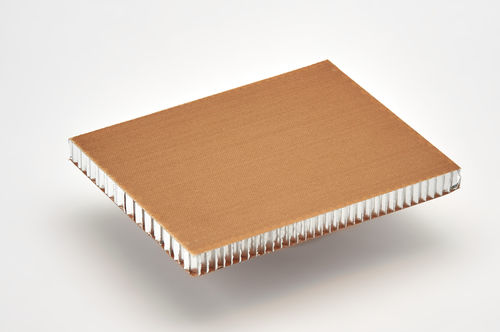 Wabenkern-Sandwichplatte - ALUSTEP® F - Cel Components S.r.l. - Glasfaser-Oberfläche / für Innenausbau / für Trennwand