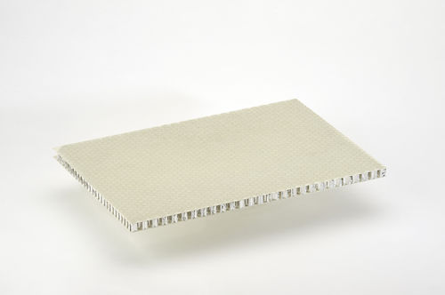 Wabenkern-Sandwichplatte - ALUSTEP® 500 - Cel Components S.r.l. - Glasfaser-Oberfläche / für Innenausbau / für Fassaden