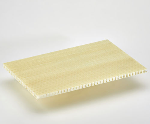 Polypropylen-Wabenkern-Sandwichplatte - POLISTEP - Cel Components S.r.l. - Glasfaser-Oberfläche / für Innenausbau / für Möbel
