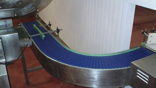 Modulbandförderer - Smisco Food Equipment Ltd - gebogen / für Lebensmittel / für die Lebensmittelindustrie