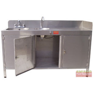 Waschbecken für die Lebensmittelindustrie - Smisco Food Equipment Ltd - Edelstahl