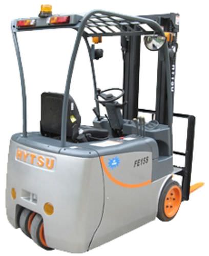 Elektrischer Gabelstapler - FE12-15-18-20S - HYTSU GROUP - Sitz / für Materialumschlag / mit 3 Rädern