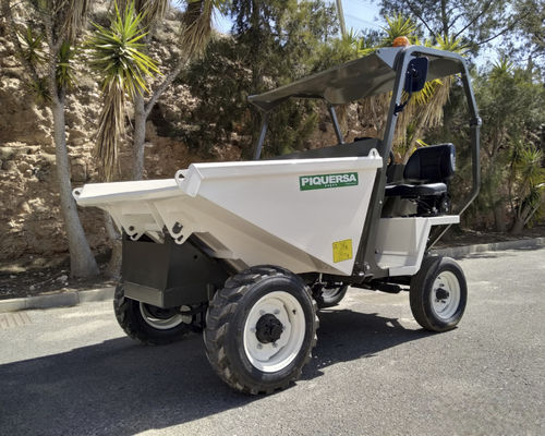Dumper mit Gummireifen - D-1750 - Piquersa Maquinaria, S.A. - hydraulisch / Diesel / mit Frontentladung