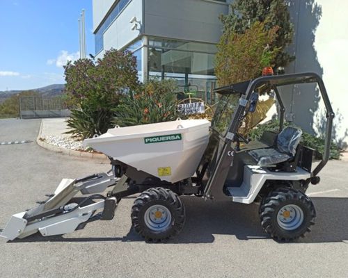 Dumper mit Gummireifen - D-2000H-AG - Piquersa Maquinaria, S.A. - Diesel / selbstladend