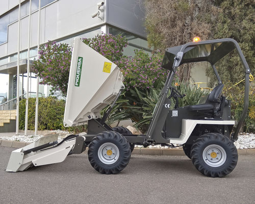 Dumper mit Gummireifen - D-2000H-AC - Piquersa Maquinaria, S.A. - Diesel / mit Frontentladung / selbstladend