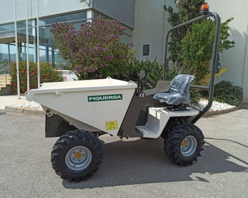 Dumper mit Gummireifen - D-2000H - Piquersa Maquinaria, S.A. - Diesel / mit Frontentladung