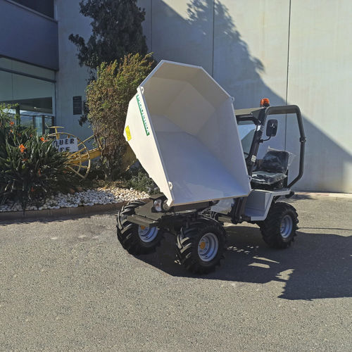 Dumper mit Gummireifen - D-2500-DG - Piquersa Maquinaria, S.A. - Diesel / mit Frontentladung / mit Heckentladung