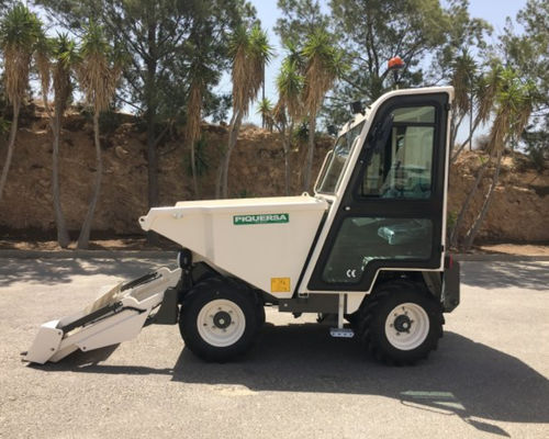 Dumper mit Gummireifen - D-2500-AC - Piquersa Maquinaria, S.A. - Diesel / mit Frontentladung / selbstladend