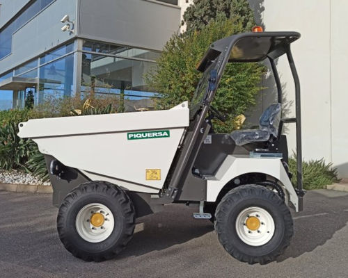 Dumper mit Gummireifen - D-4500H - Piquersa Maquinaria, S.A. - Diesel / mit Frontentladung