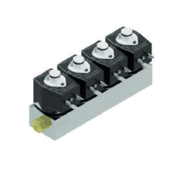 3-Wege-Verteilerblock - 19936 - Thermoval - Aluminium / für Hydraulikanwendung / für Luft