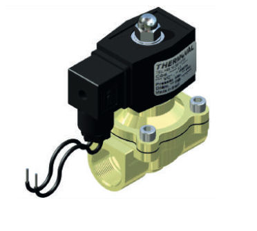 Direktgesteuertes Magnetventil - 21702 - Thermoval - 2-Wege / normal geschlossen / Luft