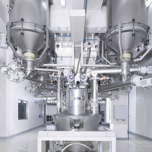 Pulverdosieranlage - DFS...DE series - AZO Group - per Gewicht / Schrauben / für die Lebensmittelindustrie
